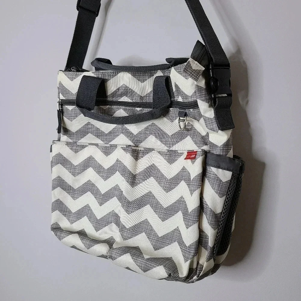 Skip Hop Chevron Diaper Bag